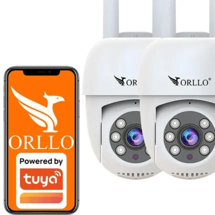 Zestaw 2 x Kamera Zewnętrzna WIFI ORLLO TZ2 PRO (Kopia)